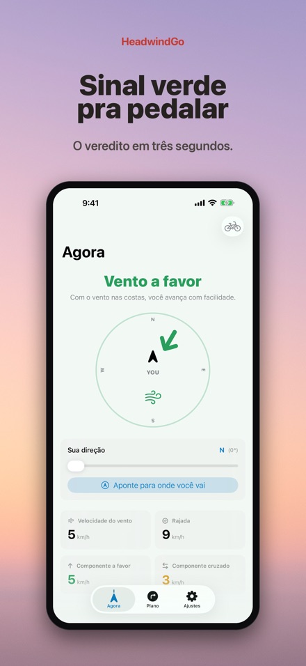 HeadwindGo: vento pra pedal 9