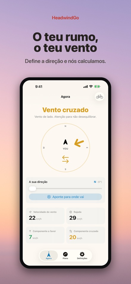 HeadwindGo: vento p/ pedal 6