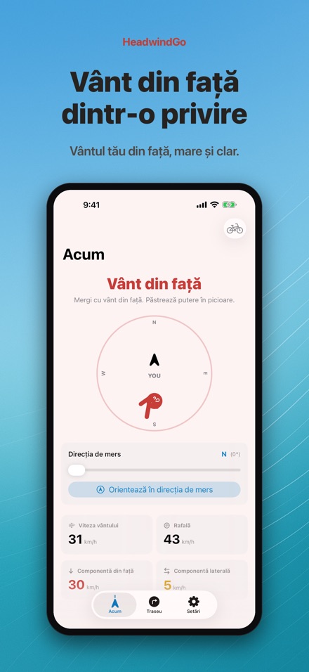 HeadwindGo: Vânt din față