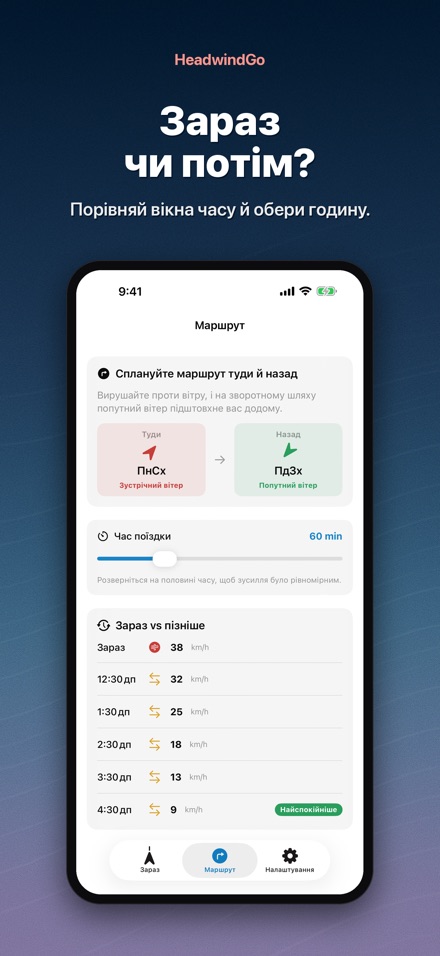 HeadwindGo: вітер велосипед 4