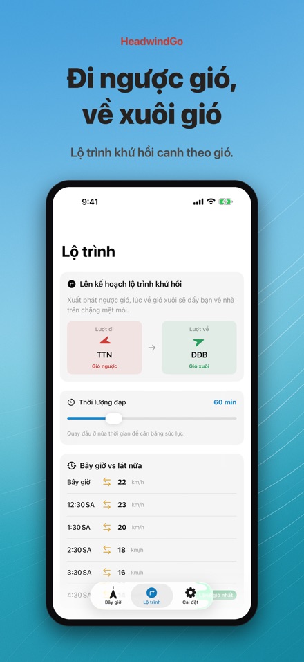 HeadwindGo: Gió ngược đạp xe 3