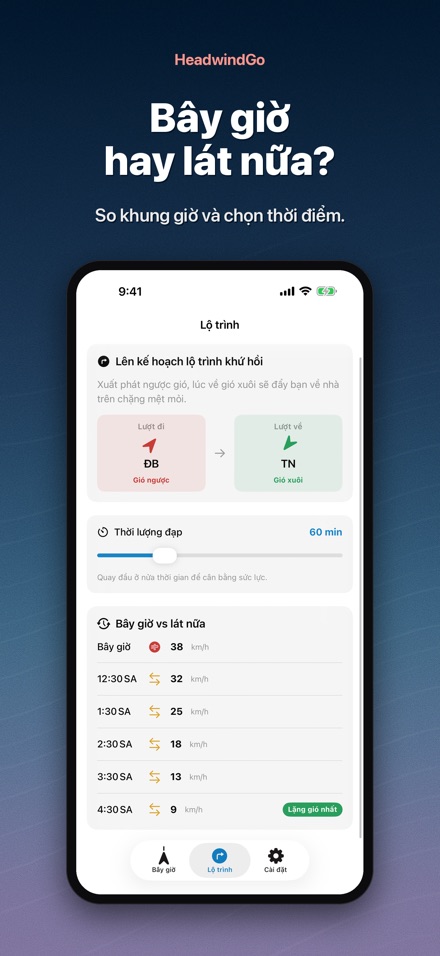 HeadwindGo: Gió ngược đạp xe 4