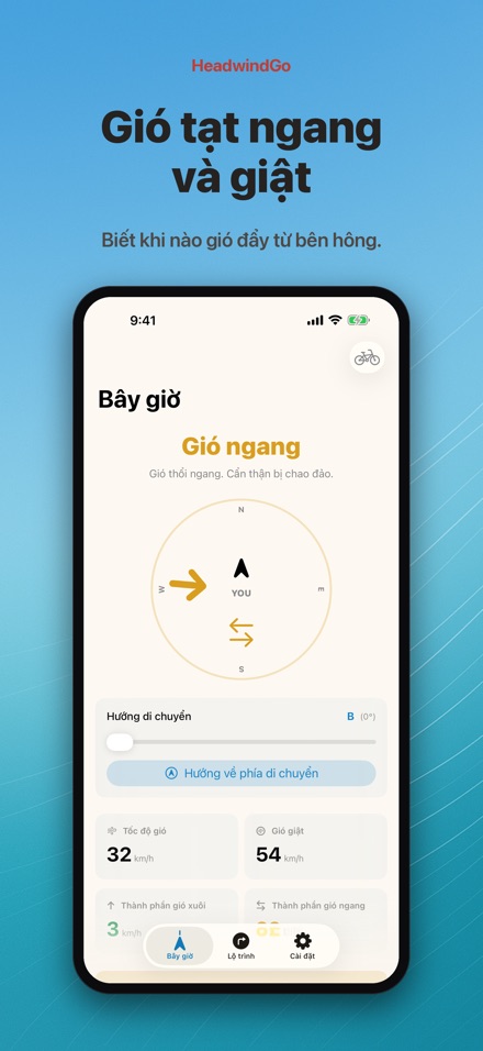 HeadwindGo: Gió ngược đạp xe 5