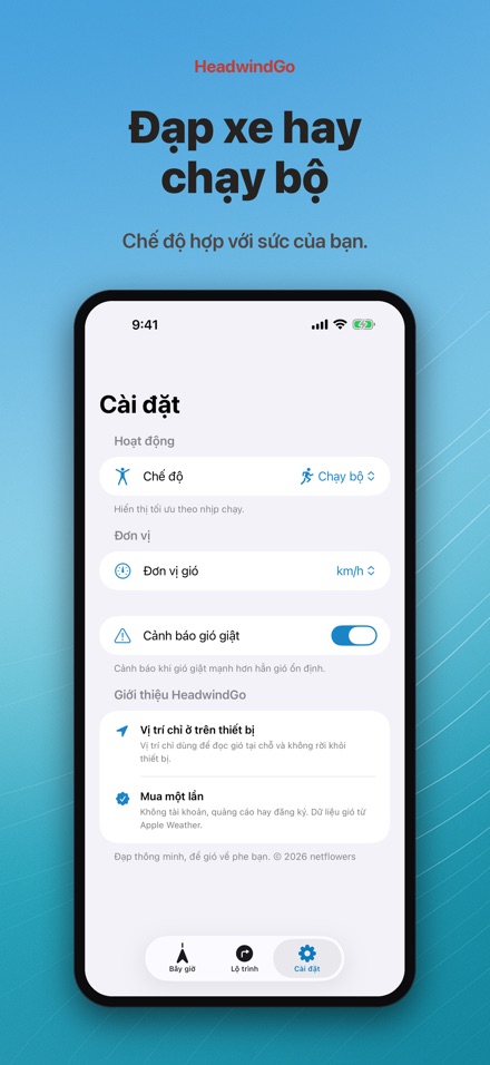 HeadwindGo: Gió ngược đạp xe 8