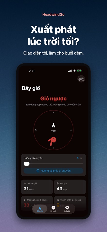 HeadwindGo: Gió ngược đạp xe 10