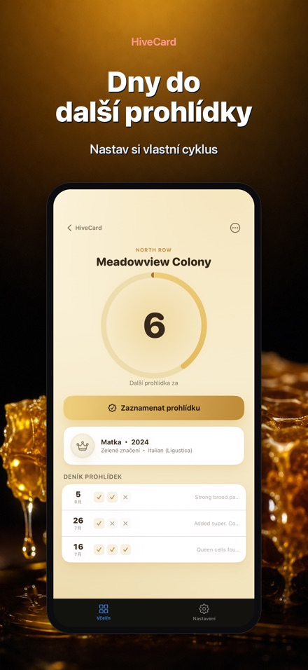 HiveCard: Deník Včelaře 2