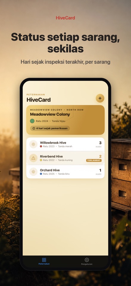 HiveCard: Jurnal Lebah