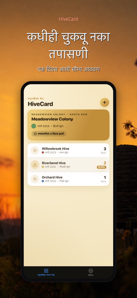 HiveCard: मधमाशी डायरी 6