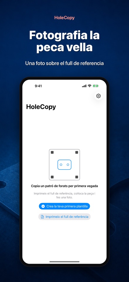 HoleCopy: Plantilla Forats