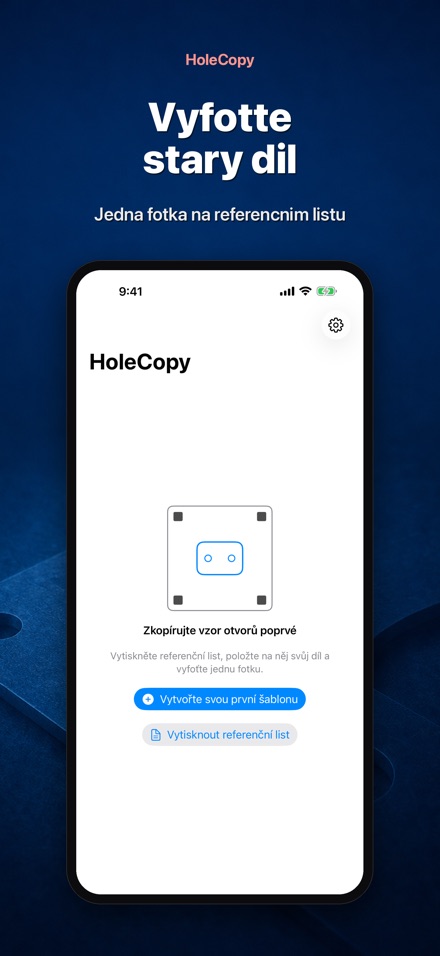 HoleCopy: Sablona Otvoru