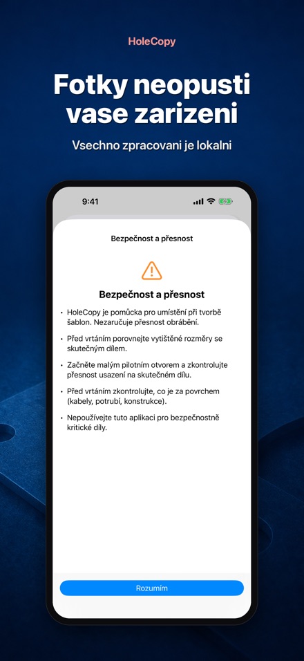 HoleCopy: Sablona Otvoru 9