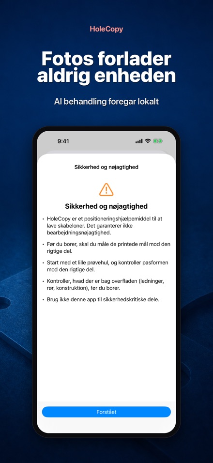 HoleCopy: Hulskabelon 9