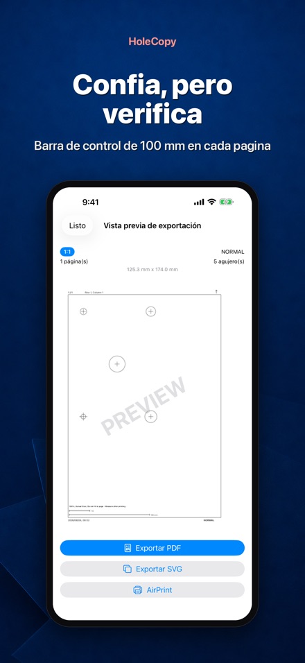 HoleCopy: Plantilla de taladro 8