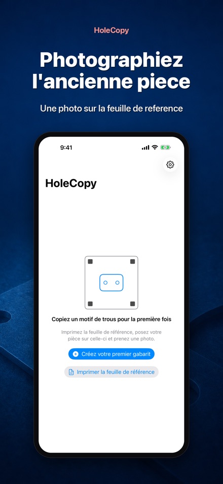HoleCopy : Gabarit de trous