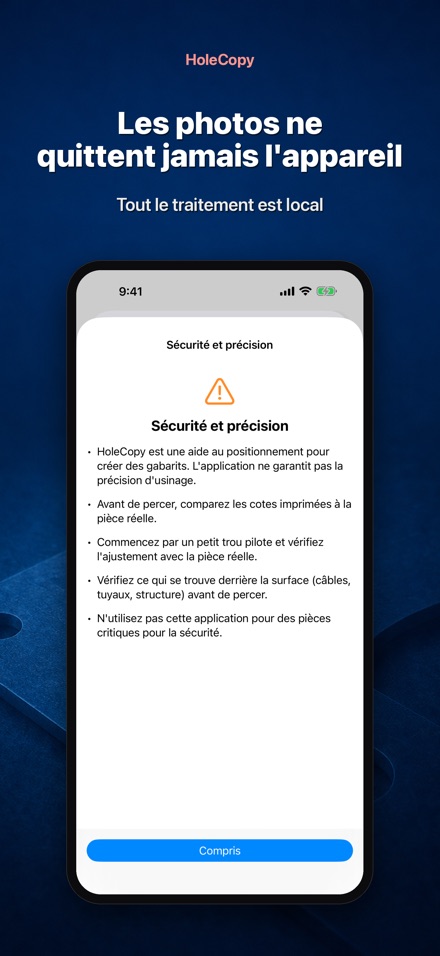 HoleCopy : Gabarit de trous 9