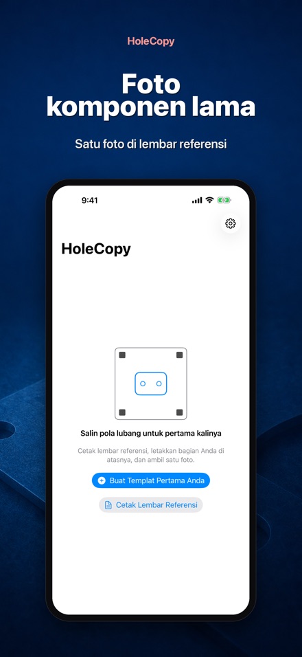 HoleCopy: Templat Lubang