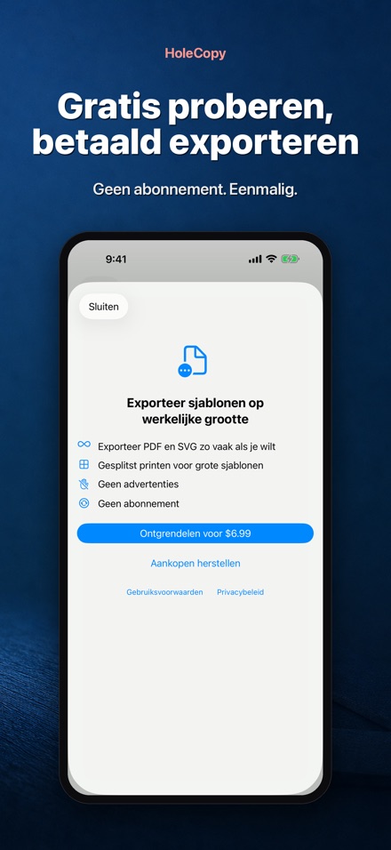 HoleCopy: Boorpatroon 10