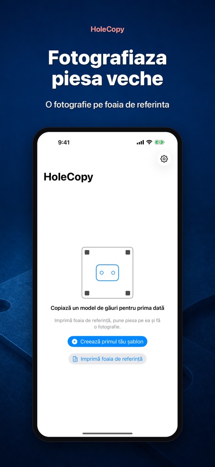 HoleCopy: Șablon Găuri