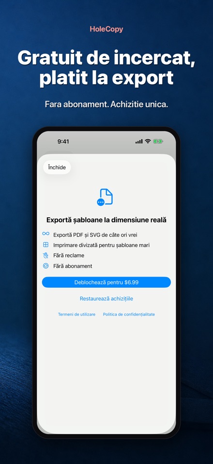 HoleCopy: Șablon Găuri 10