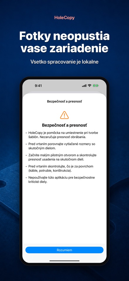 HoleCopy: Šablóna Otvorov 9