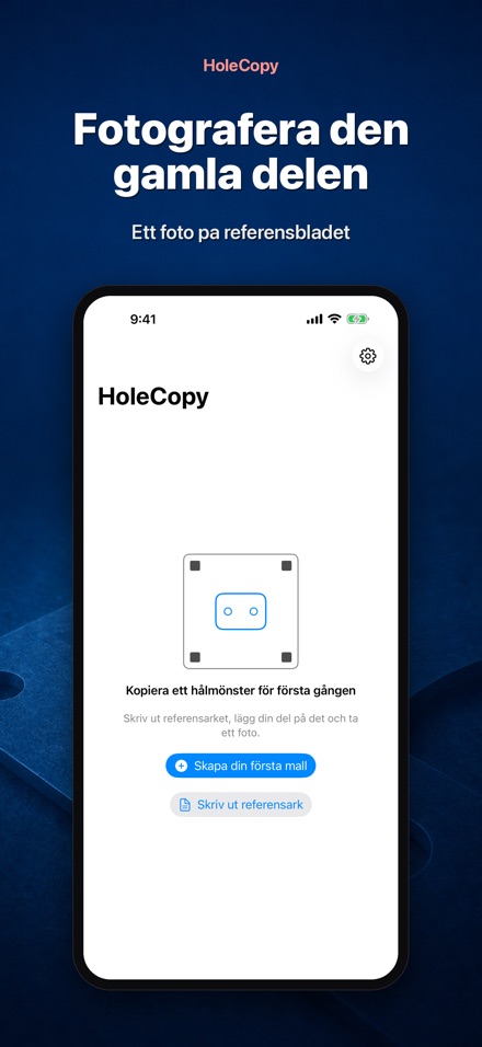 HoleCopy: Hålmall