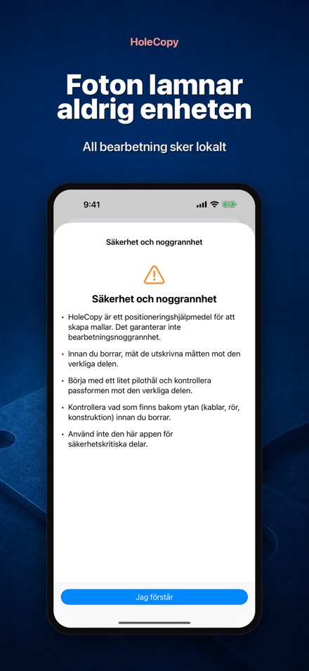 HoleCopy: Hålmall 9