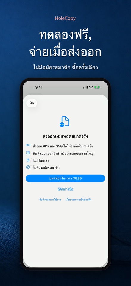 HoleCopy: แบบรูเจาะ 10