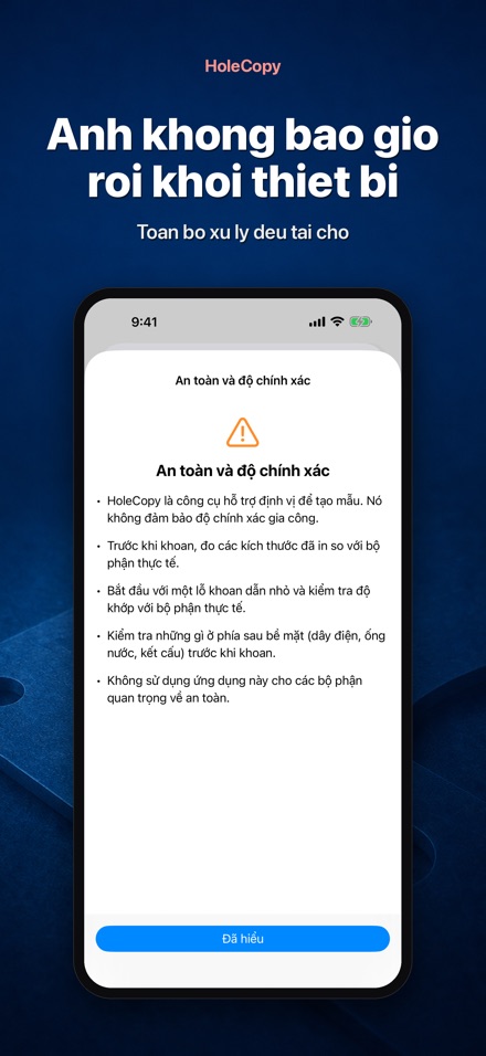 HoleCopy: Mẫu Lỗ Khoan 9