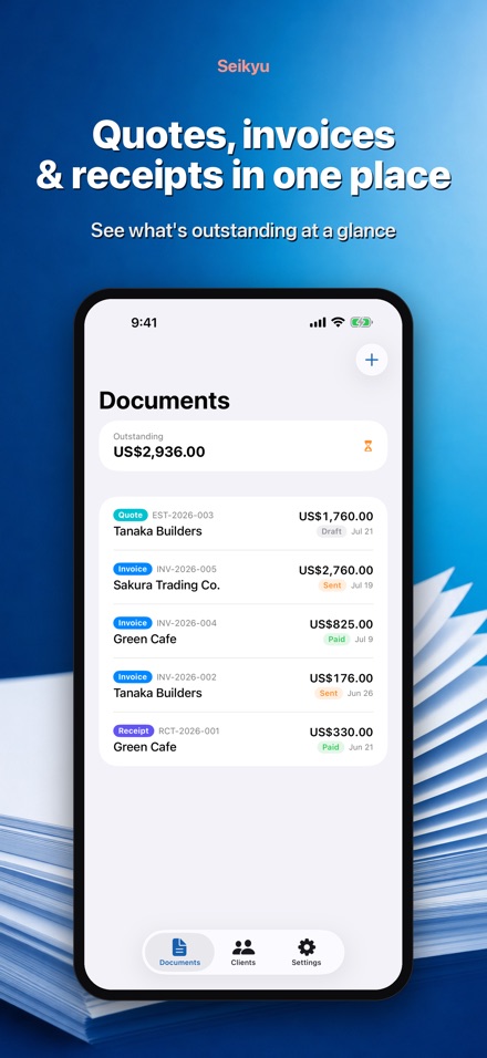 Seikyu: Invoice & Quote Maker 2