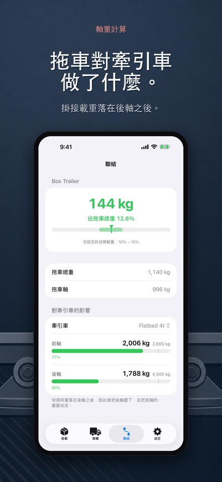 軸重計算 - 超載檢查 7
