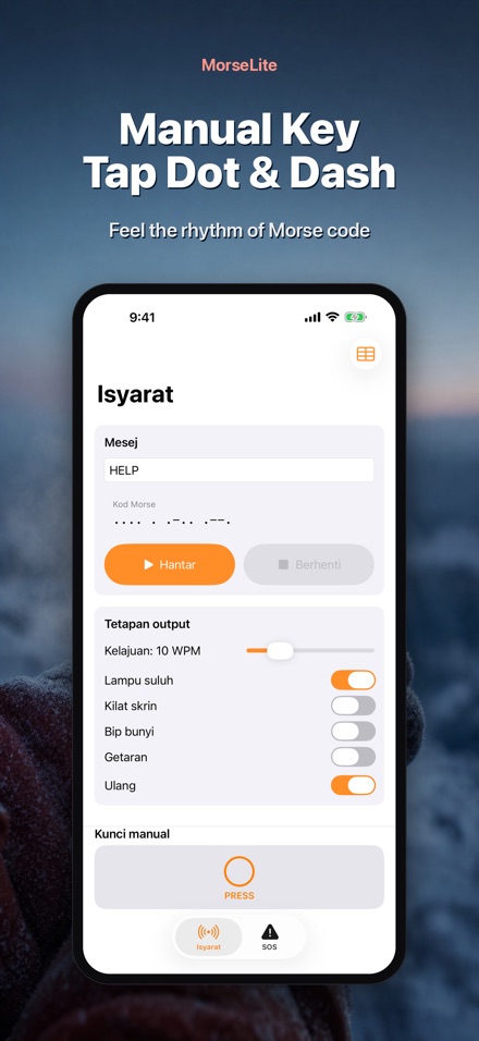 MorseLite: Kilat & Isyarat 5