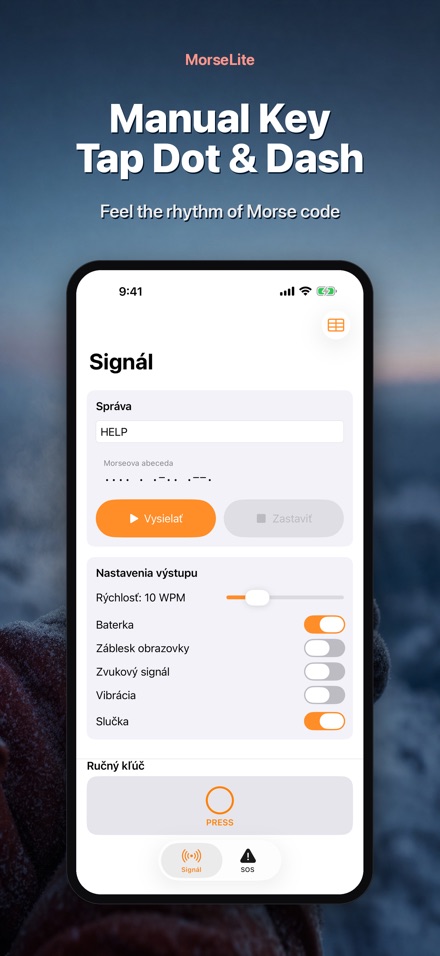 MorseLite: Záblesk a Signál 5