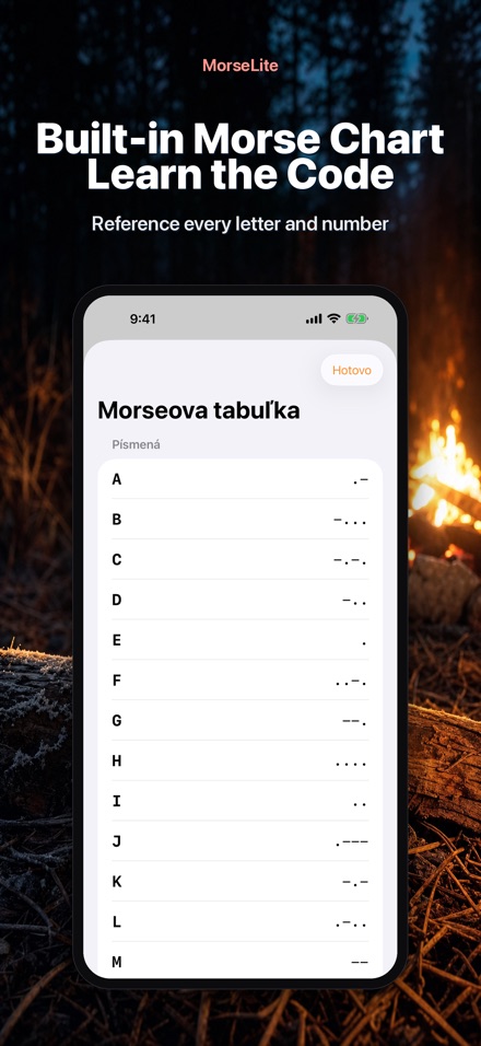MorseLite: Záblesk a Signál 9