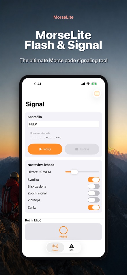 MorseLite: Blisk in Signal 10