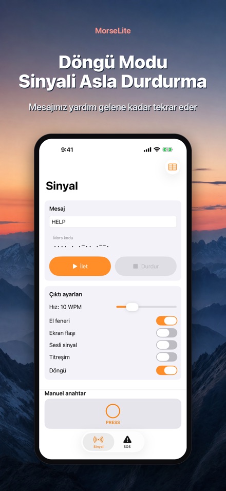 MorseLite: Flaş ve Sinyal 4
