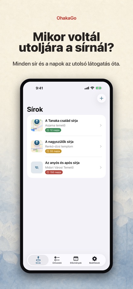 OhakaGo: Sírlátogatás-napló