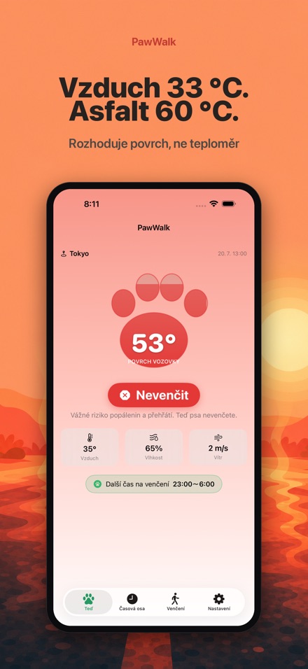 PawWalk – Venčení psa v horku 4