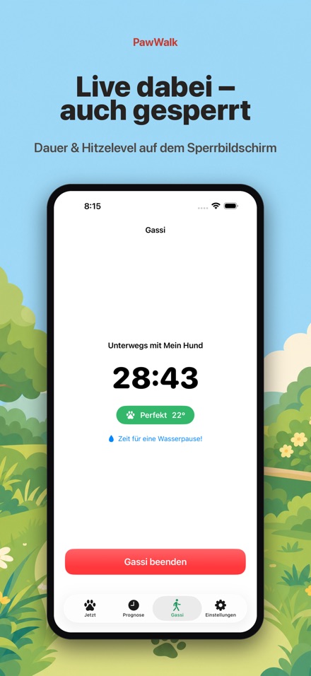 PawWalk – Gassi Hitze-Check 3