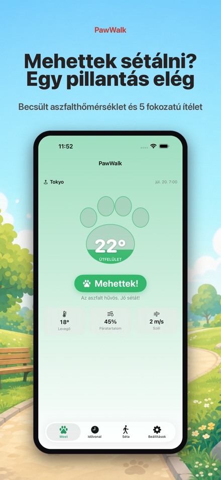 PawWalk – Kutyaséta hőségben