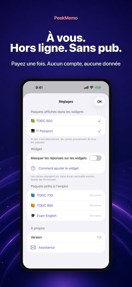 PeekMemo : Fiches de révision 10