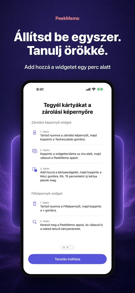 PeekMemo: szókártyák 7