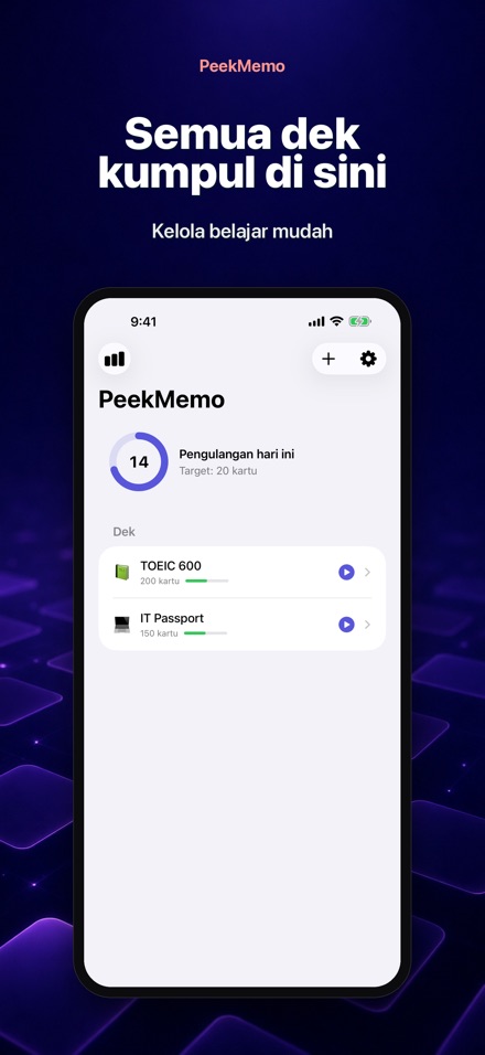 PeekMemo: Kartu Layar Kunci 4