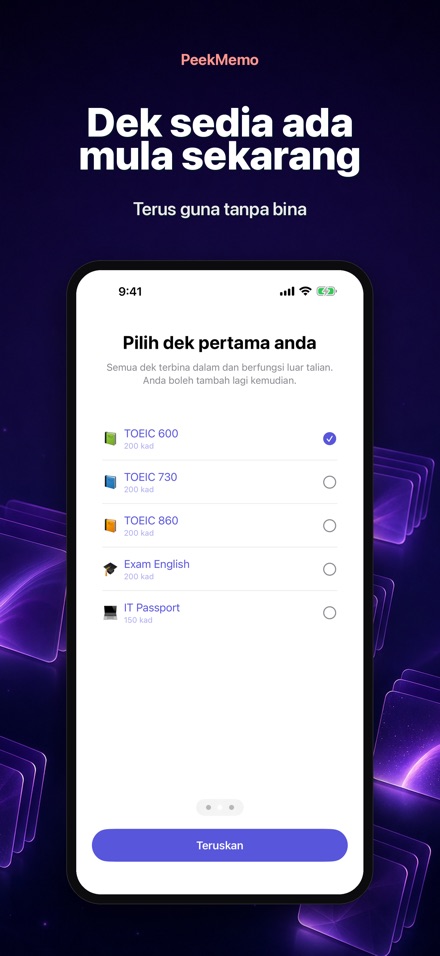 PeekMemo: Kad Skrin Kunci 9