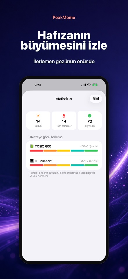 PeekMemo: Kilit Ekranı Kartı 6