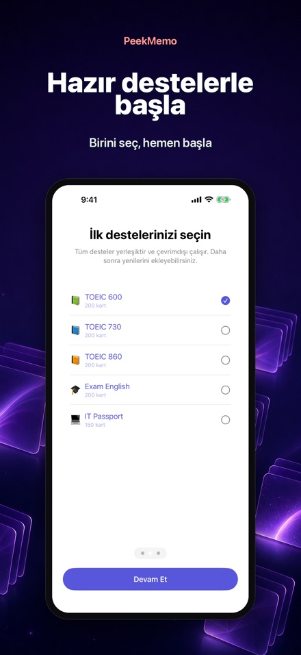 PeekMemo: Kilit Ekranı Kartı 9