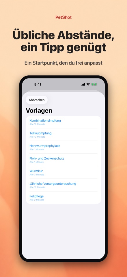 PetShot: Impftermin Erinnerung 5