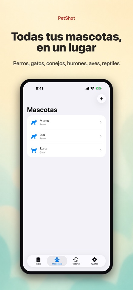 PetShot: Recordatorio Vacuna 2
