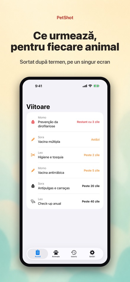 PetShot: Memento Vaccinare