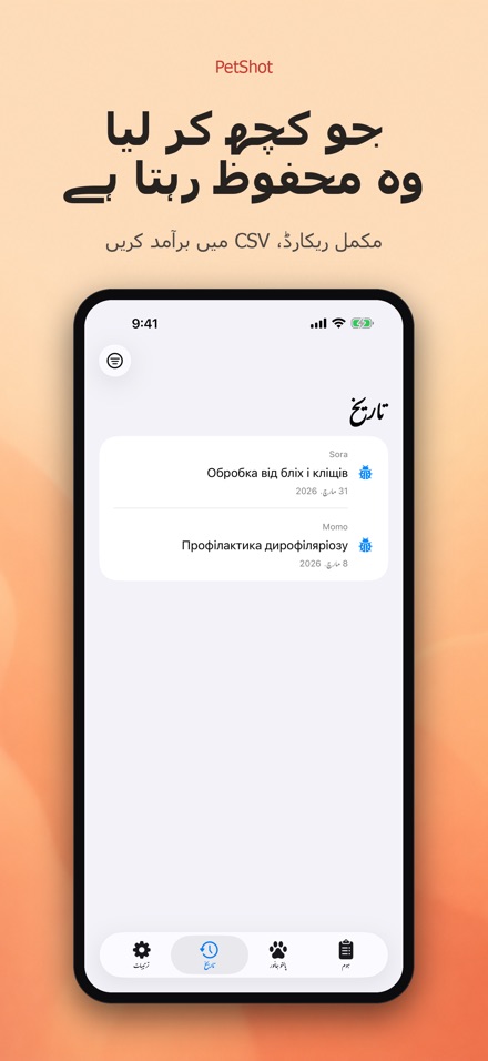 PetShot: ویکسین یاد دہانی 6