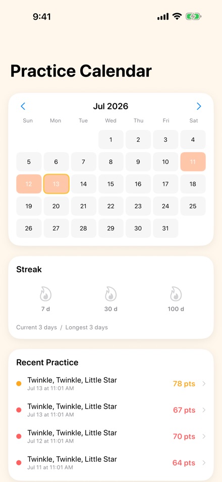 See your progress